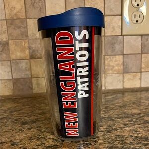 New England Patriots Tervis Tumbler with Blue Lid